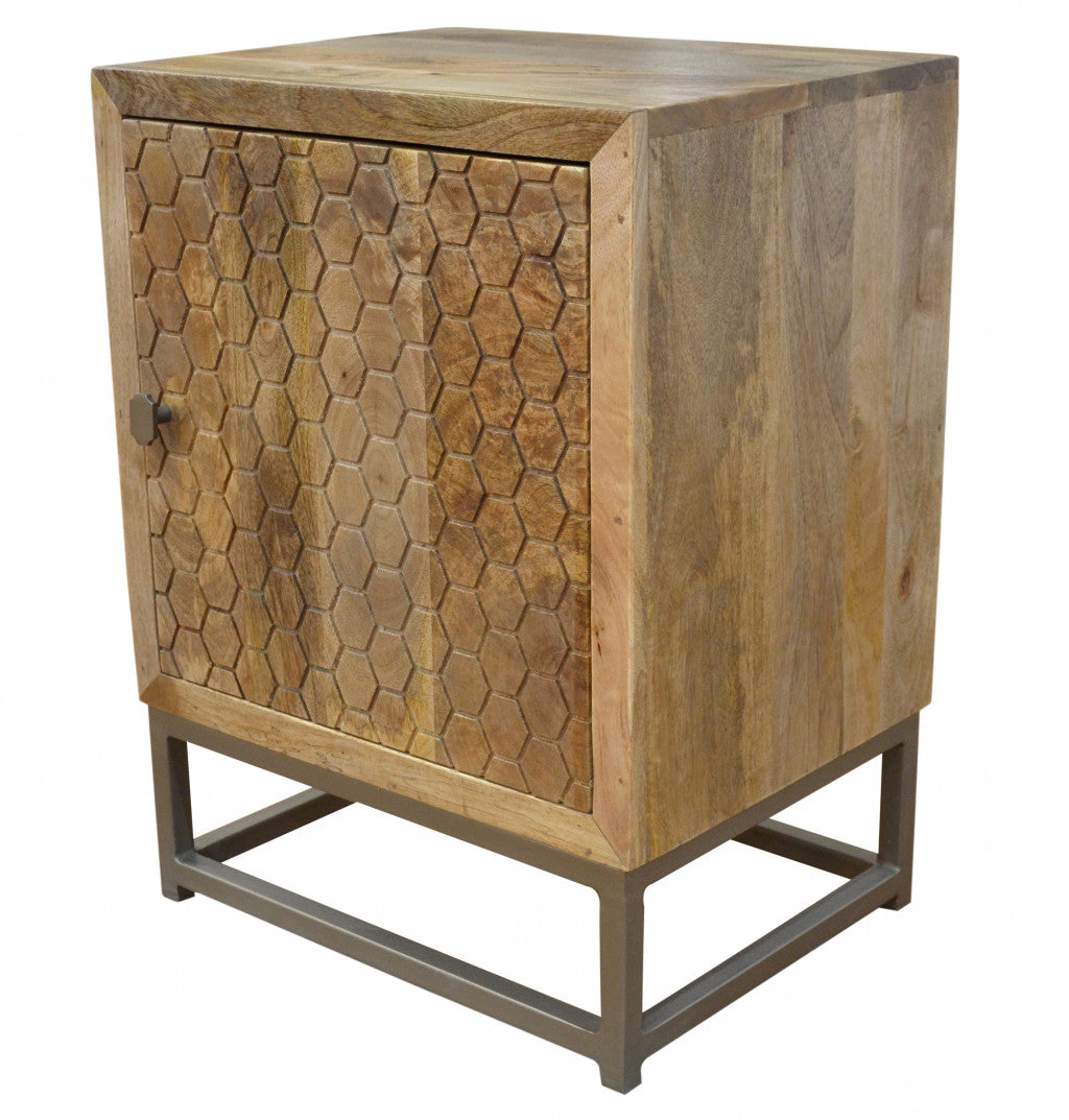 25" Natural Nightstand