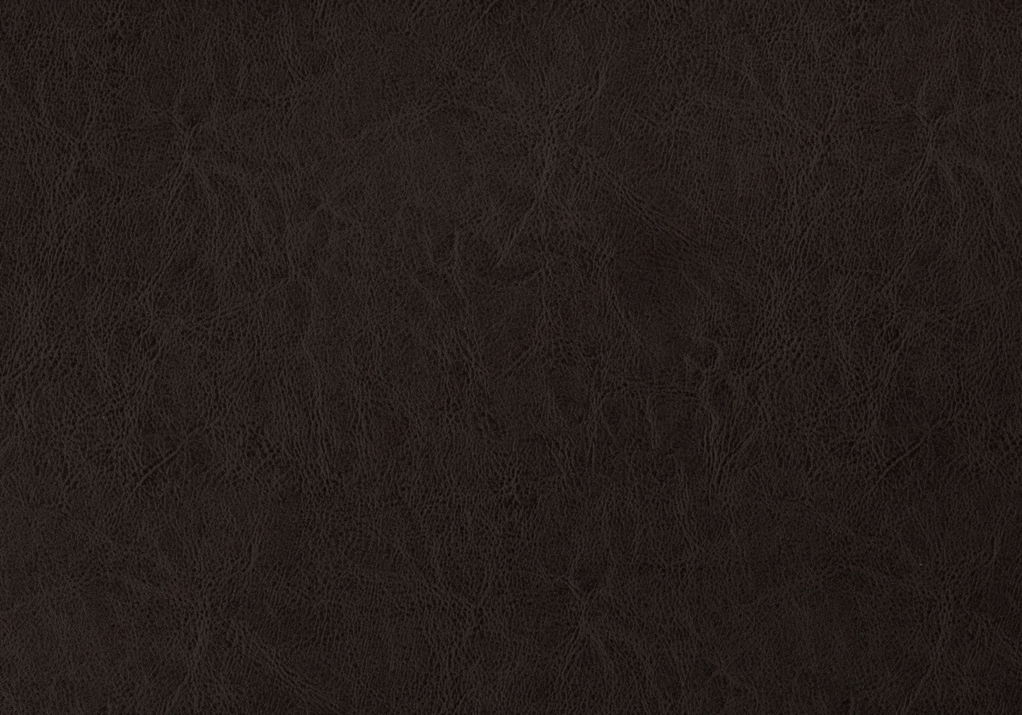 21" Brown Faux Leather Two Drawer Nightstand