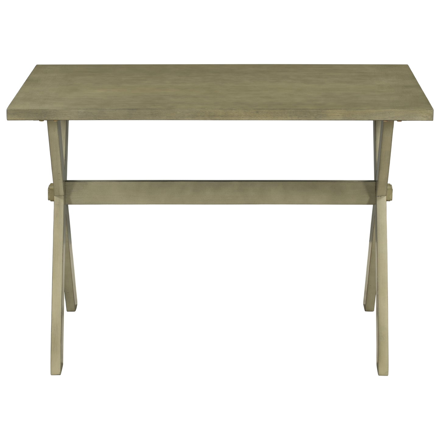 46" Gray Rectangular Coffee Table
