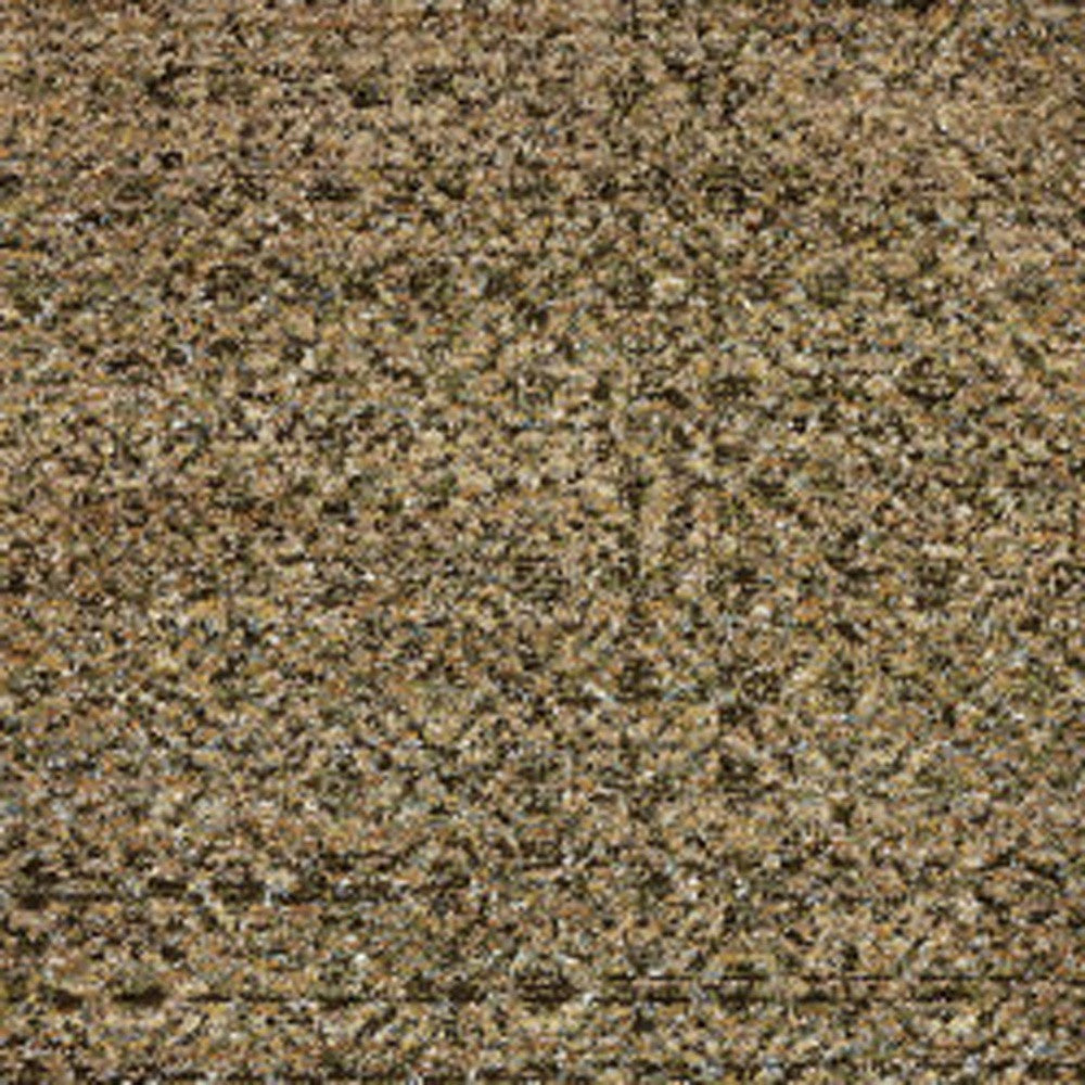 2' X 10' Brown Geometric Power Loom Runner Rug
