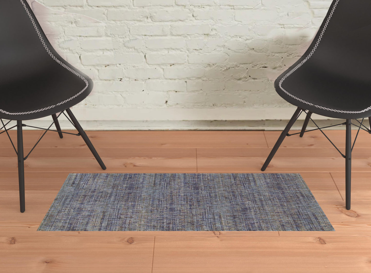 2' X 3' Gold Rust Brown And Ivory Power Loom Stain Resistant Area Rug