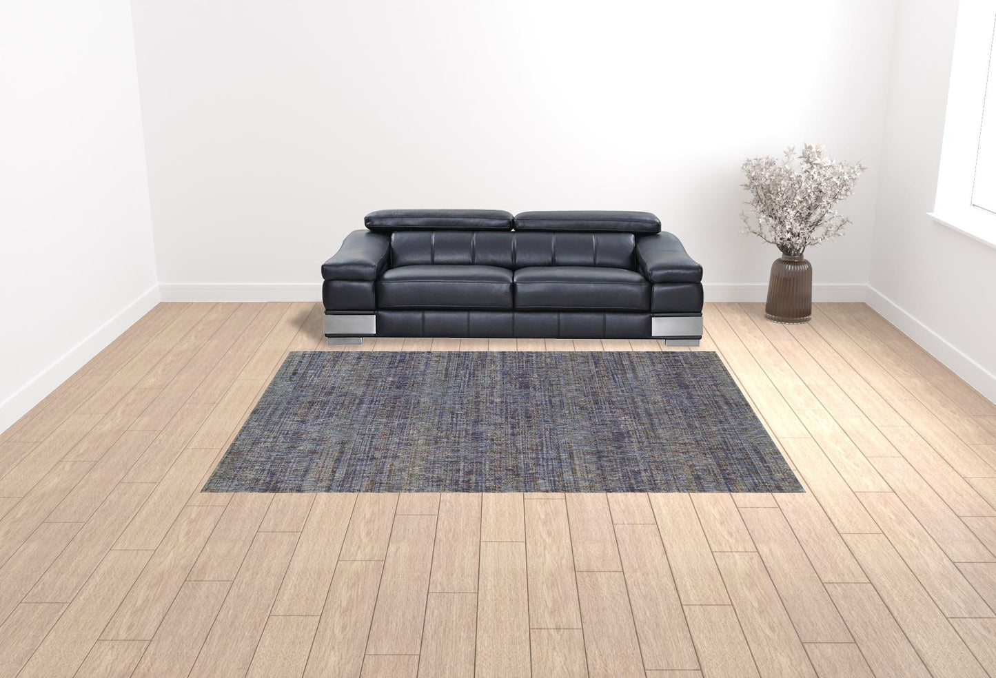 9' X 12' Gold Rust Brown And Ivory Power Loom Stain Resistant Area Rug