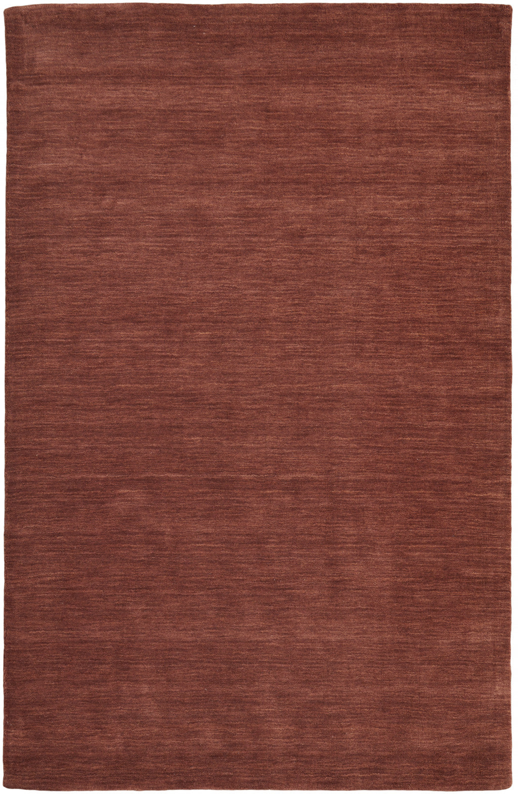 8' X 11' Blue Wool Hand Woven Stain Resistant Area Rug