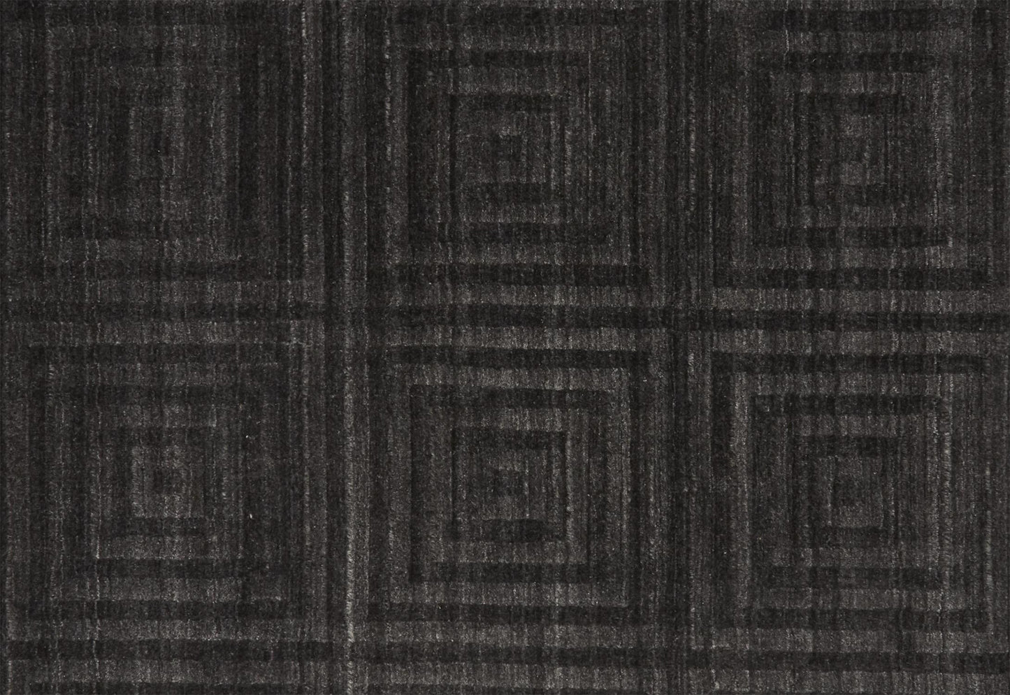 5' X 8' Gray Geometric Hand Woven Area Rug