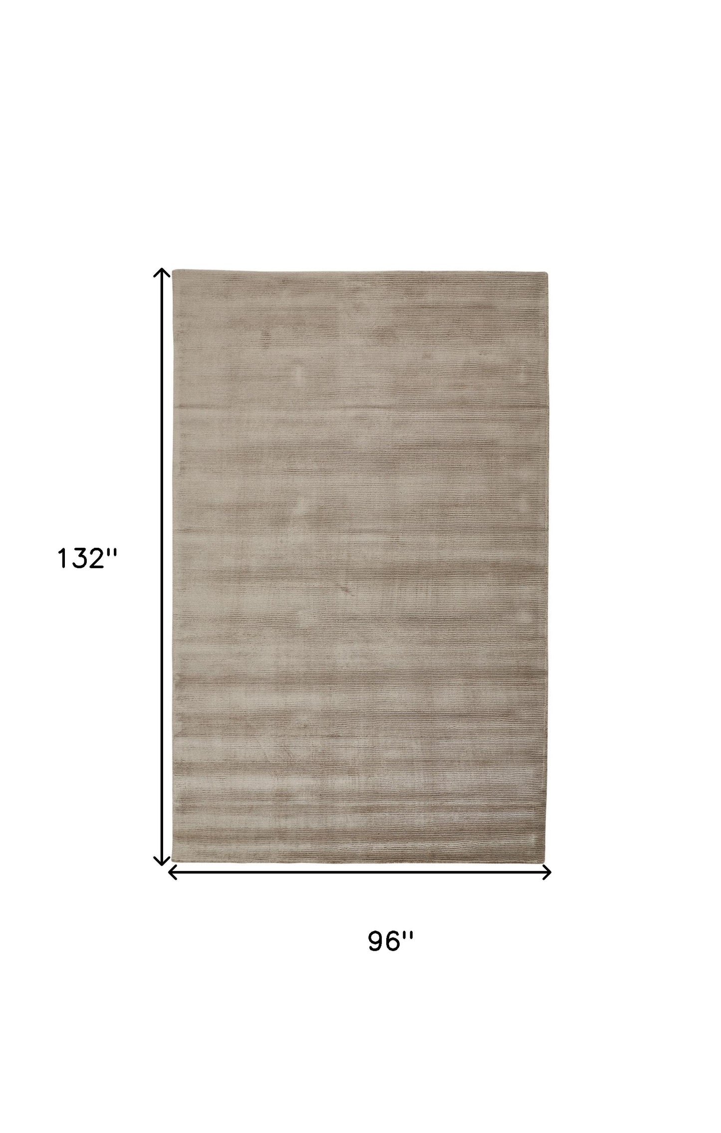 4' X 6' Gray And Black Hand Woven Area Rug