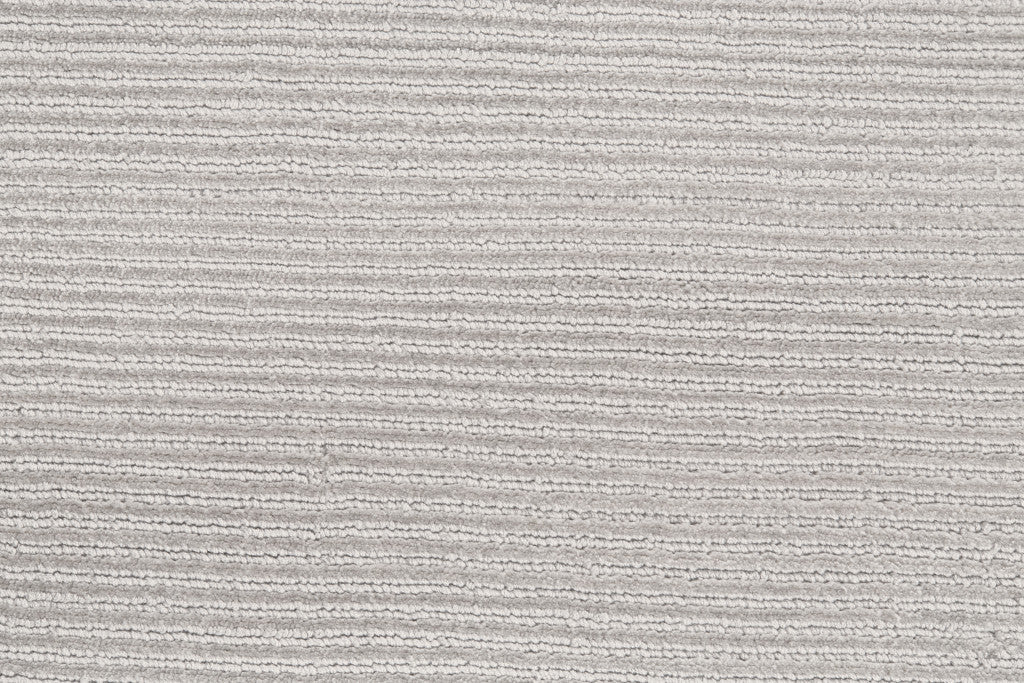 4' X 6' Gray And Black Hand Woven Area Rug