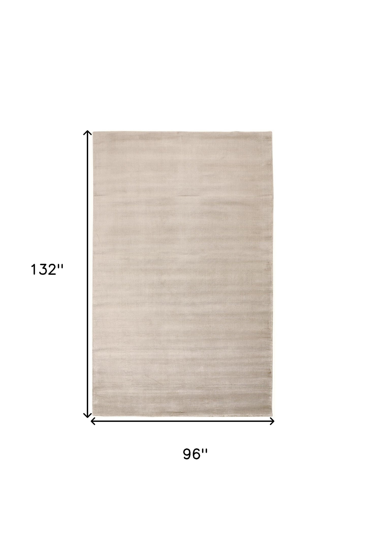 4' X 6' Gray And Black Hand Woven Area Rug