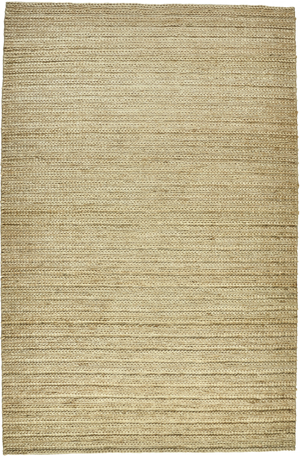 2' X 3' Tan Ivory And Taupe Hand Woven Area Rug