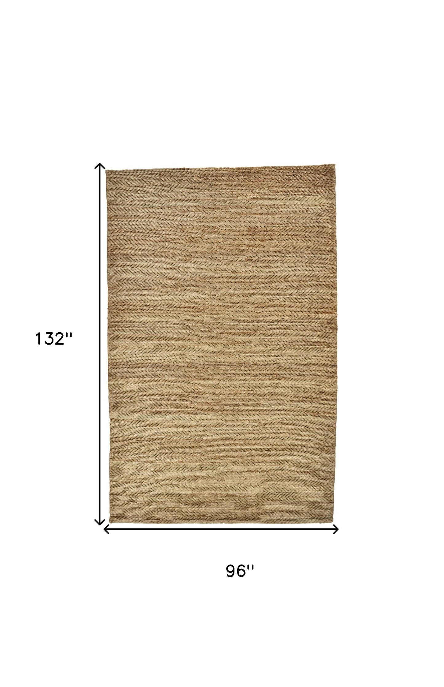 8' X 11' Tan And Gray Hand Woven Area Rug
