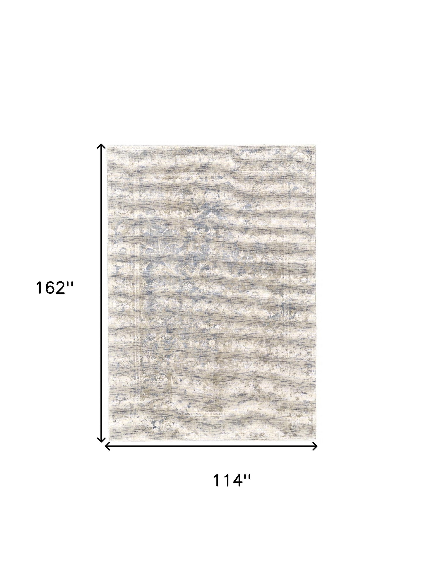 8' X 11' Ivory And Tan Abstract Hand Woven Area Rug