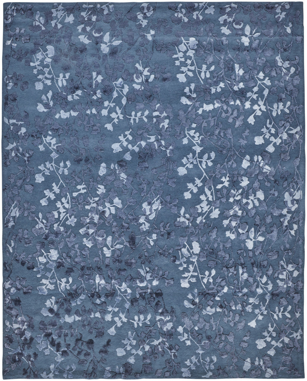 2' X 3' Ivory Tan And Gold Wool Floral Tufted Handmade Area Rug