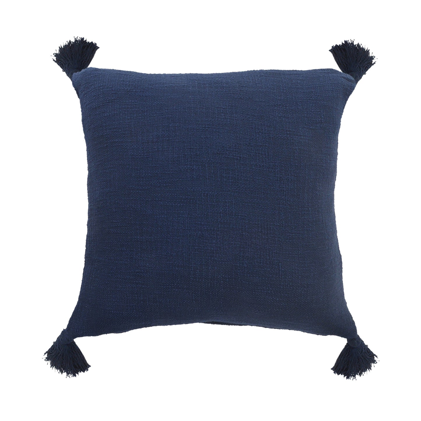 14" X 36" Jet Black 100% Cotton Zippered Pillow