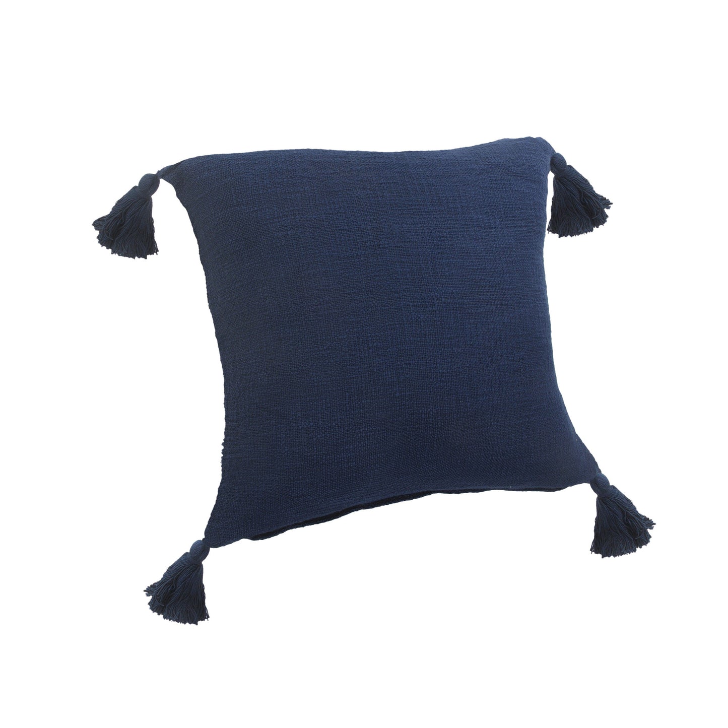 14" X 36" Jet Black 100% Cotton Zippered Pillow