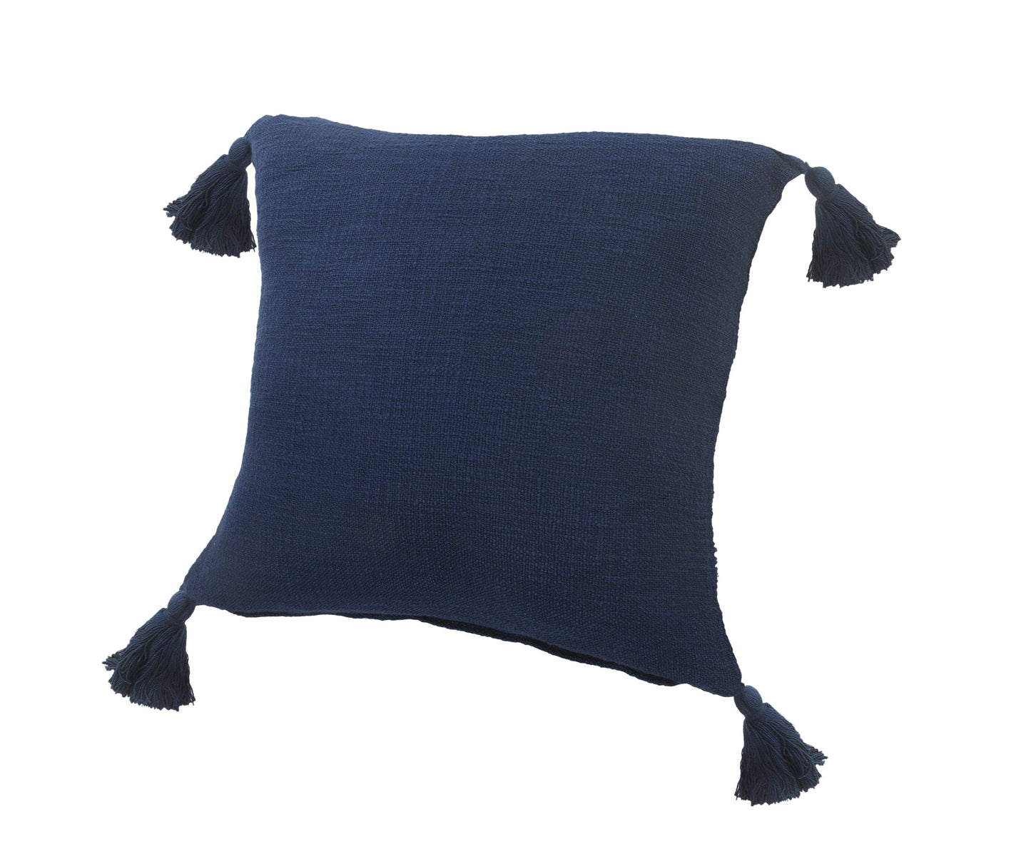 14" X 36" Jet Black 100% Cotton Zippered Pillow