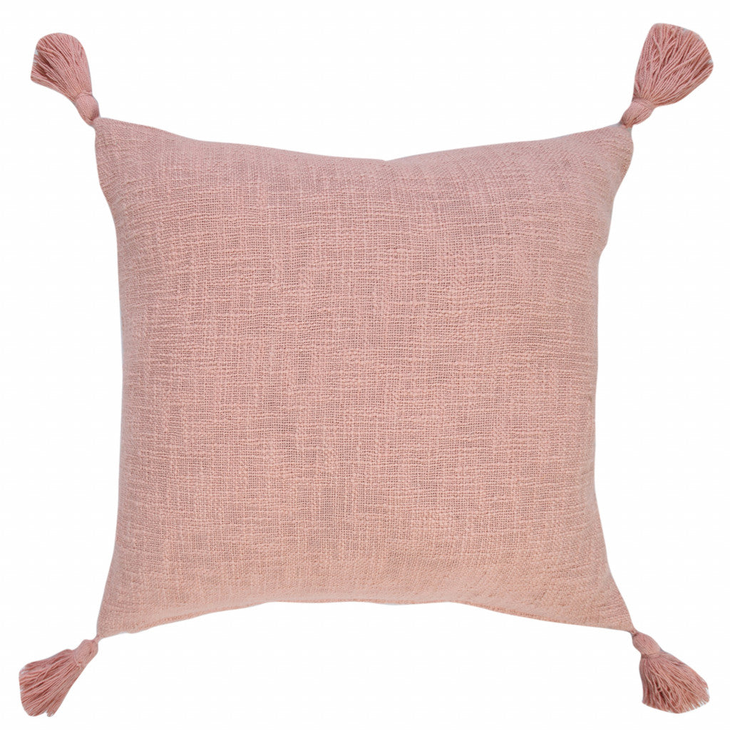 14" X 36" Jet Black 100% Cotton Zippered Pillow
