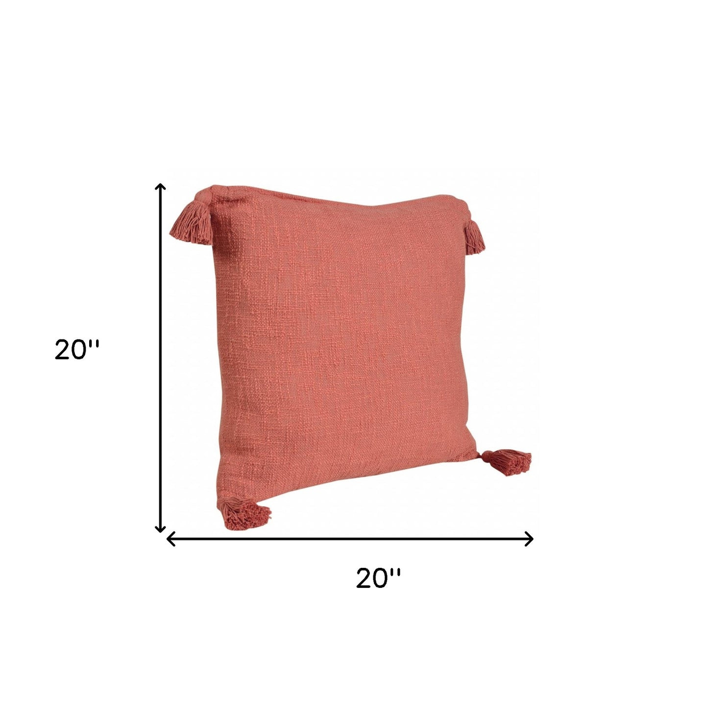 14" X 36" Jet Black 100% Cotton Zippered Pillow