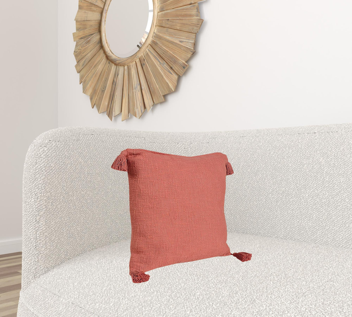 14" X 36" Jet Black 100% Cotton Zippered Pillow