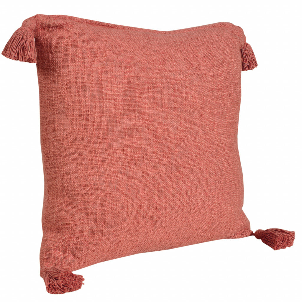 14" X 36" Jet Black 100% Cotton Zippered Pillow