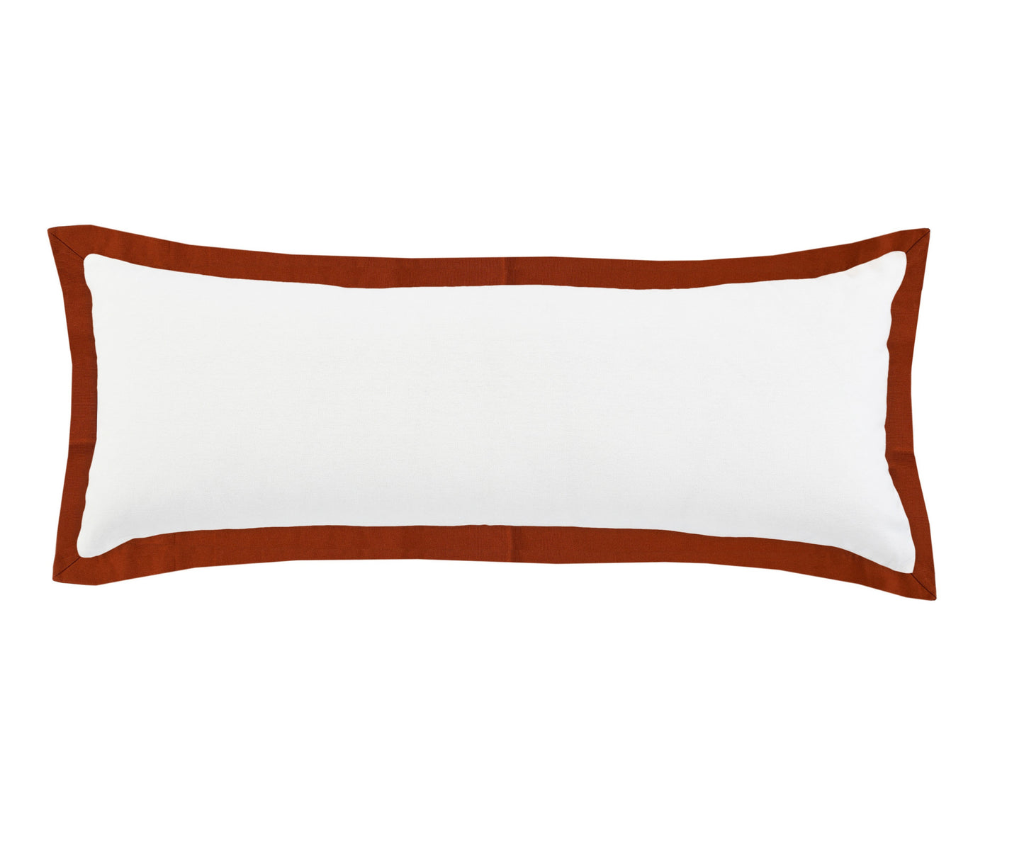 20" X 20" White And Black 100% Cotton Geometric Zippered Pillow