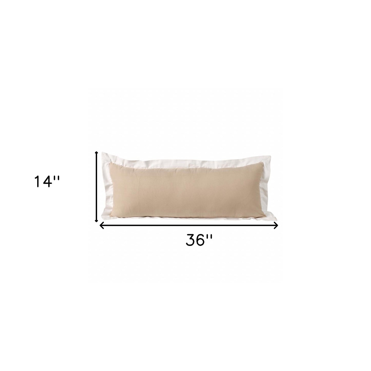 20" X 20" White And Black 100% Cotton Geometric Zippered Pillow