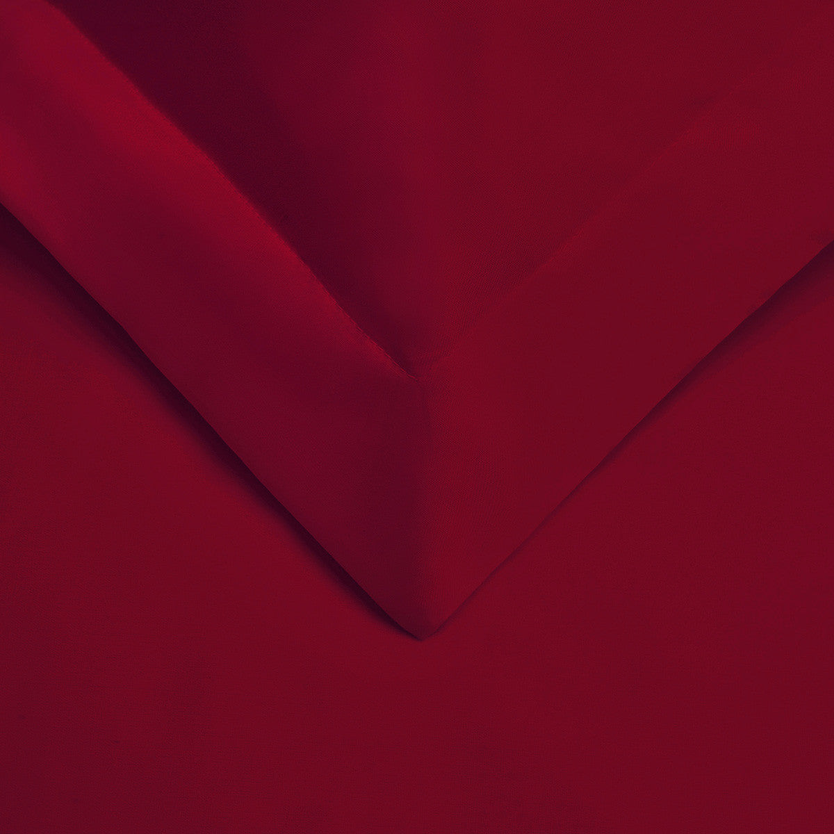 Burgundy King Cotton Blend 400 Thread Count Washable Duvet Cover Set