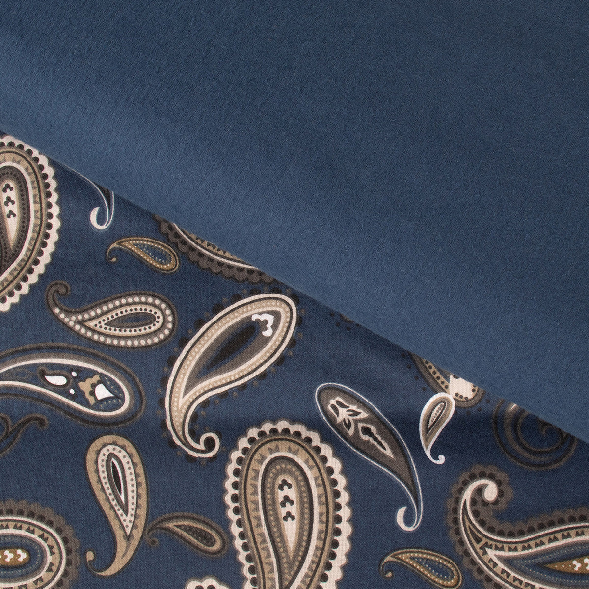 Blue and White King Cotton Blend 0 Thread Count Washable Duvet Cover Set