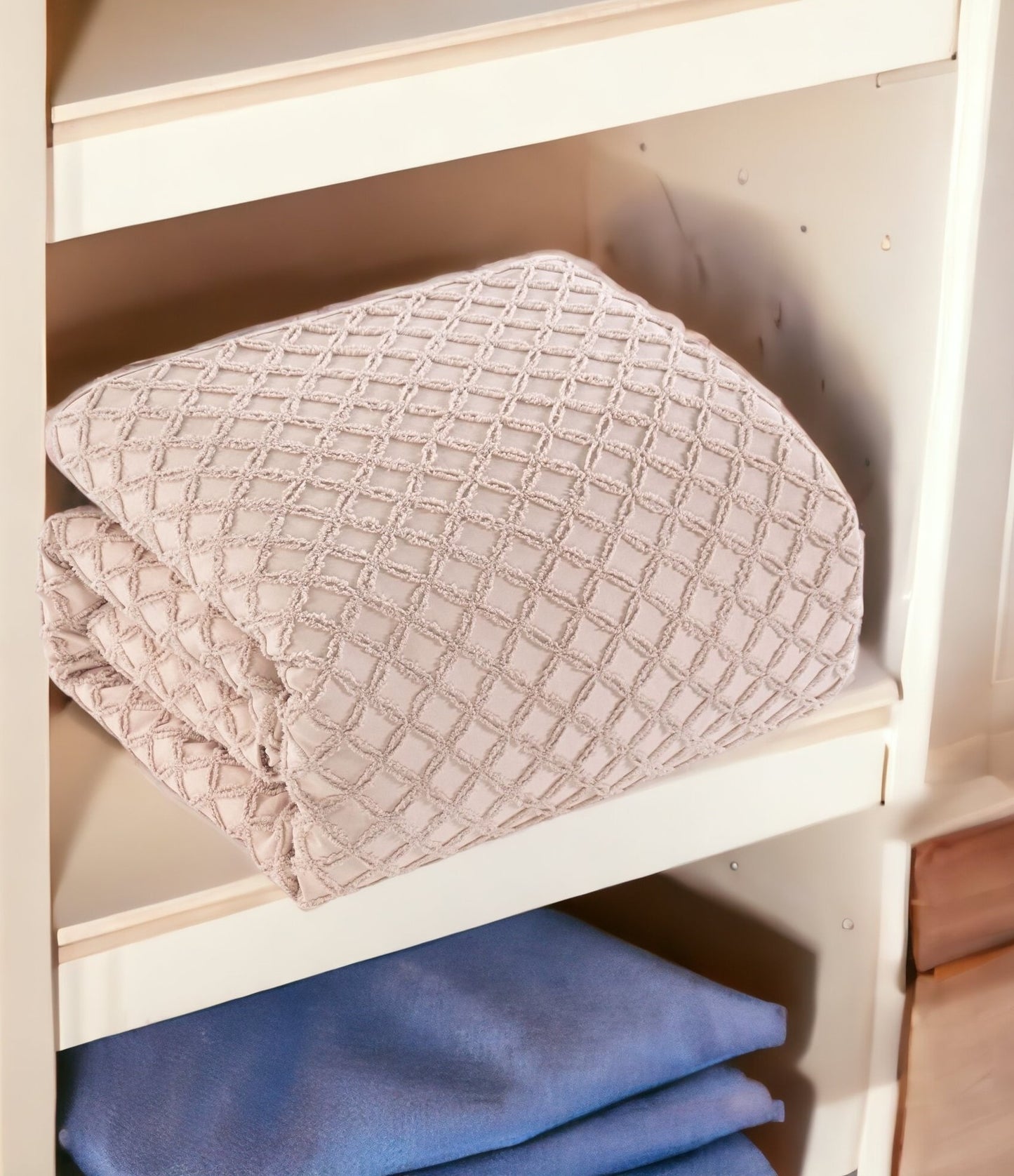 Blush Queen PolYester 180 Thread Count Washable Duvet Cover Set