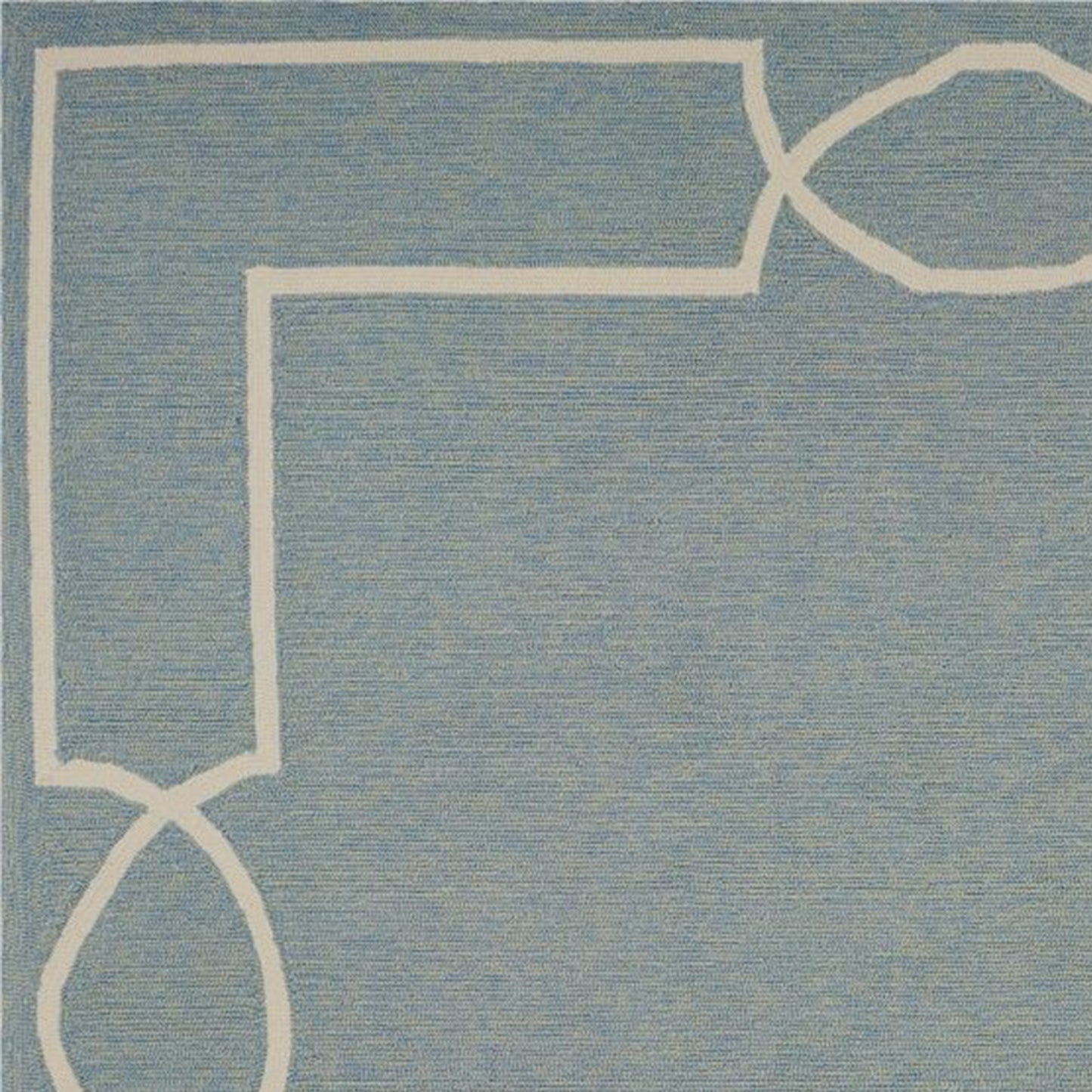7' Square   Uv Treated Polypropylene Spa Area Rug