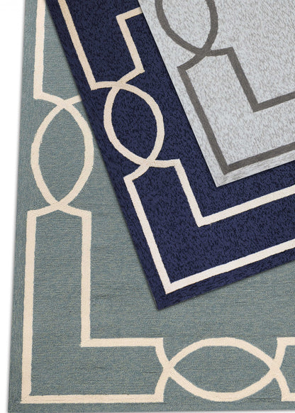 7' Square   Uv Treated Polypropylene Spa Area Rug