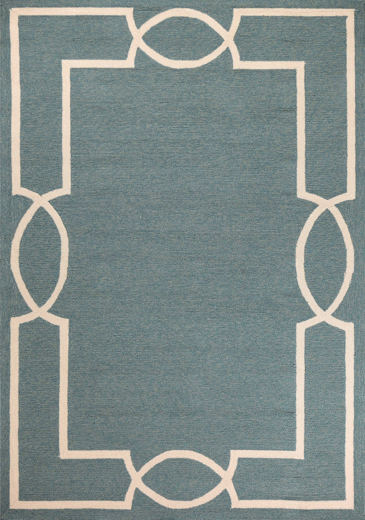 7' Square   Uv Treated Polypropylene Spa Area Rug