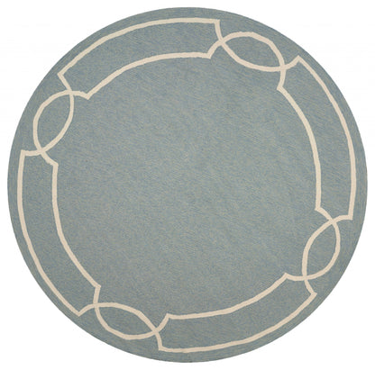 7' Square   Uv Treated Polypropylene Spa Area Rug