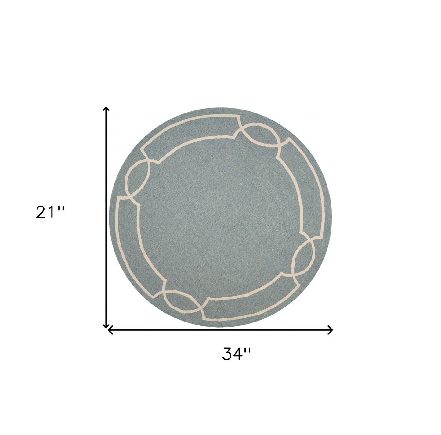 7' Square   Uv Treated Polypropylene Spa Area Rug