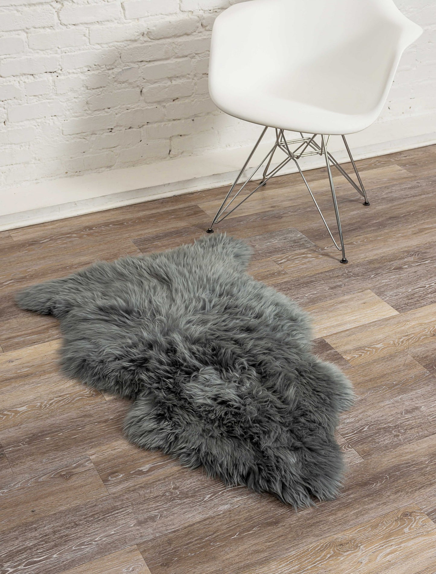 2' X 3' Dark Cream New Zealand Natural Sheepskin Rug