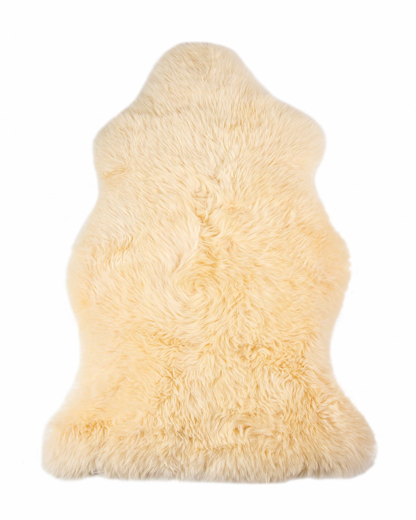 2' X 3' Dark Cream New Zealand Natural Sheepskin Rug