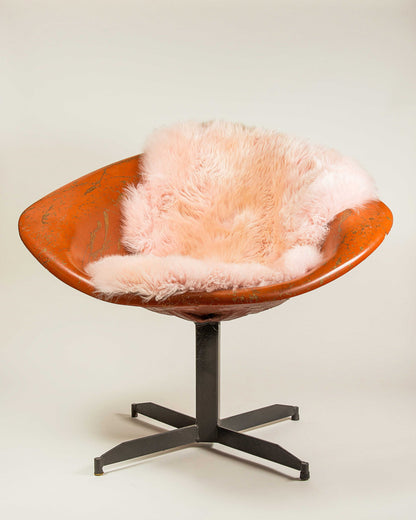 2' X 3' Dark Cream New Zealand Natural Sheepskin Rug
