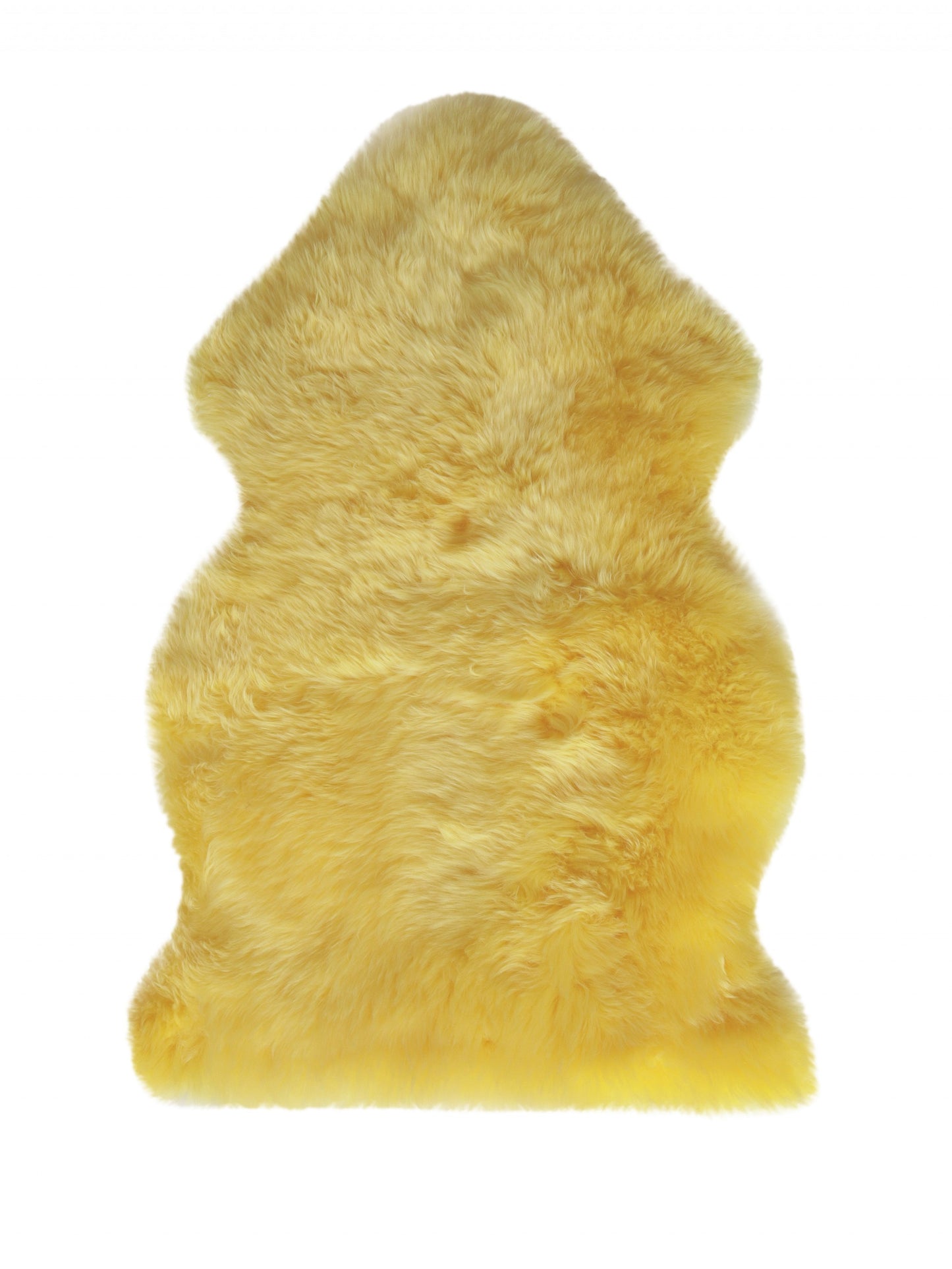 2' X 3' Dark Cream New Zealand Natural Sheepskin Rug
