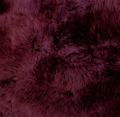 2' X 3' Dark Cream New Zealand Natural Sheepskin Rug