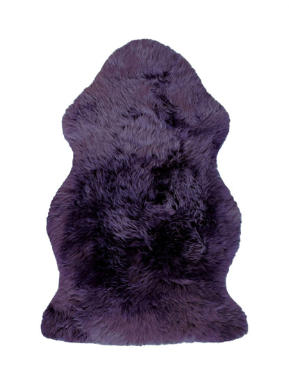 2' X 3' Dark Cream New Zealand Natural Sheepskin Rug