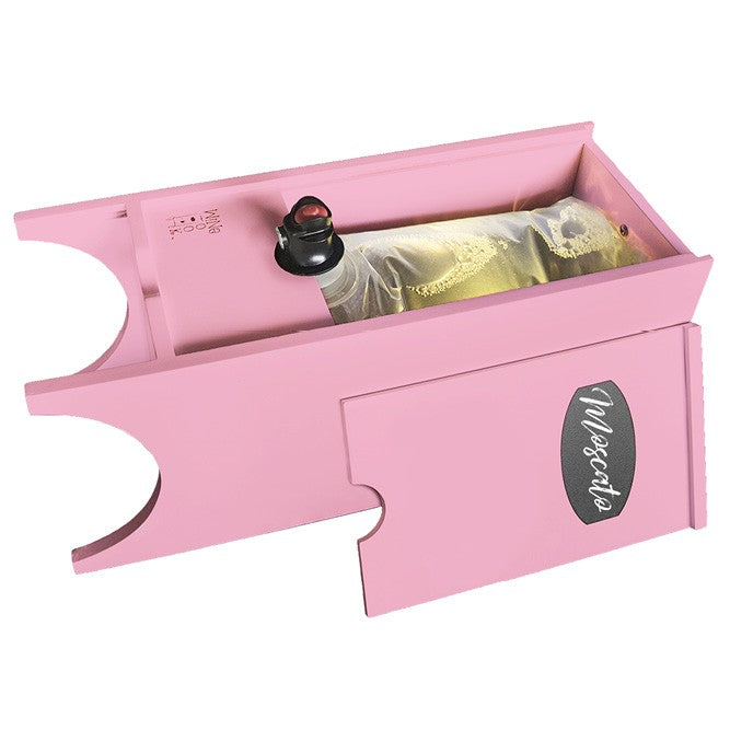 Chic Pink Wine Beverage Dispenser