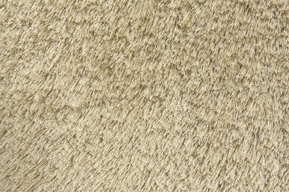 2' X 3' Black Shag Tufted Handmade Area Rug