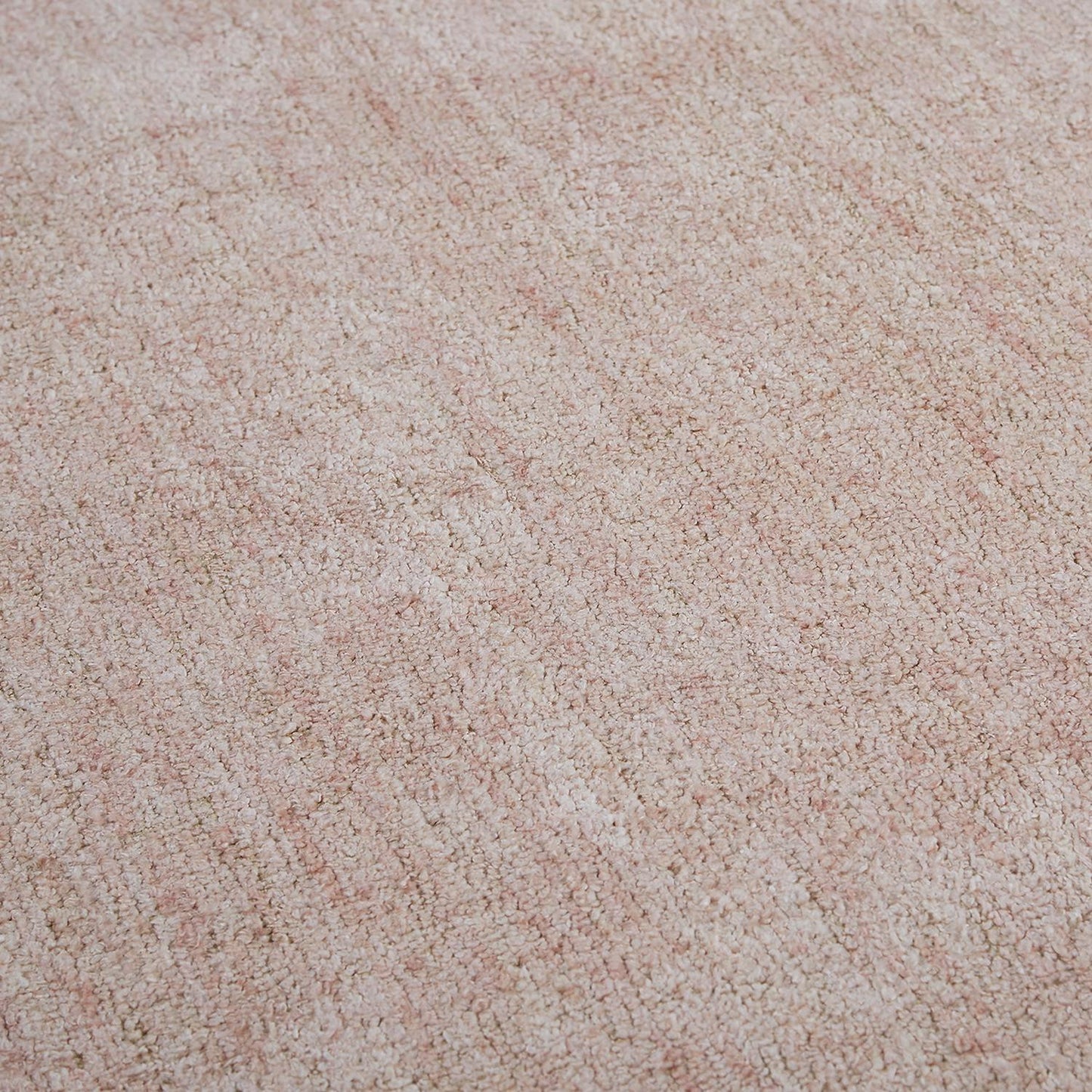 4' X 6' Pink And Ivory Hand Woven Area Rug