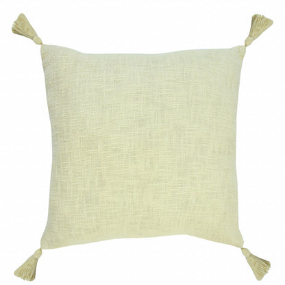 14" X 36" Jet Black 100% Cotton Zippered Pillow