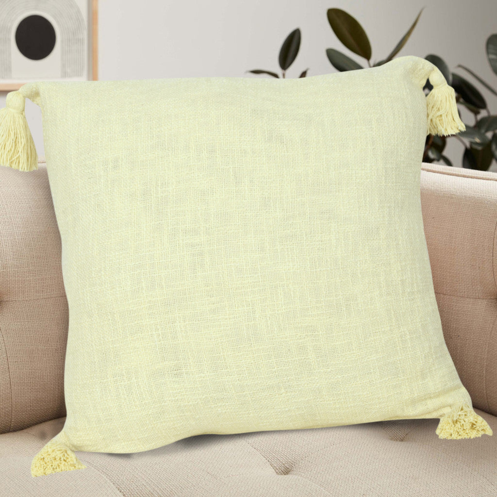 14" X 36" Jet Black 100% Cotton Zippered Pillow