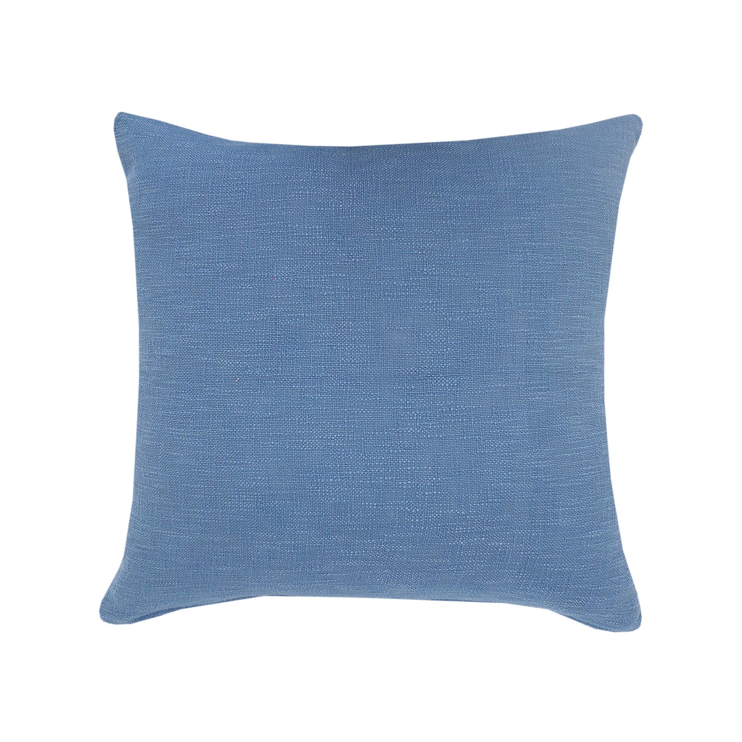 20" X 20" Ivory 100% Cotton Zippered Pillow