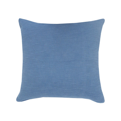 20" X 20" Ivory 100% Cotton Zippered Pillow