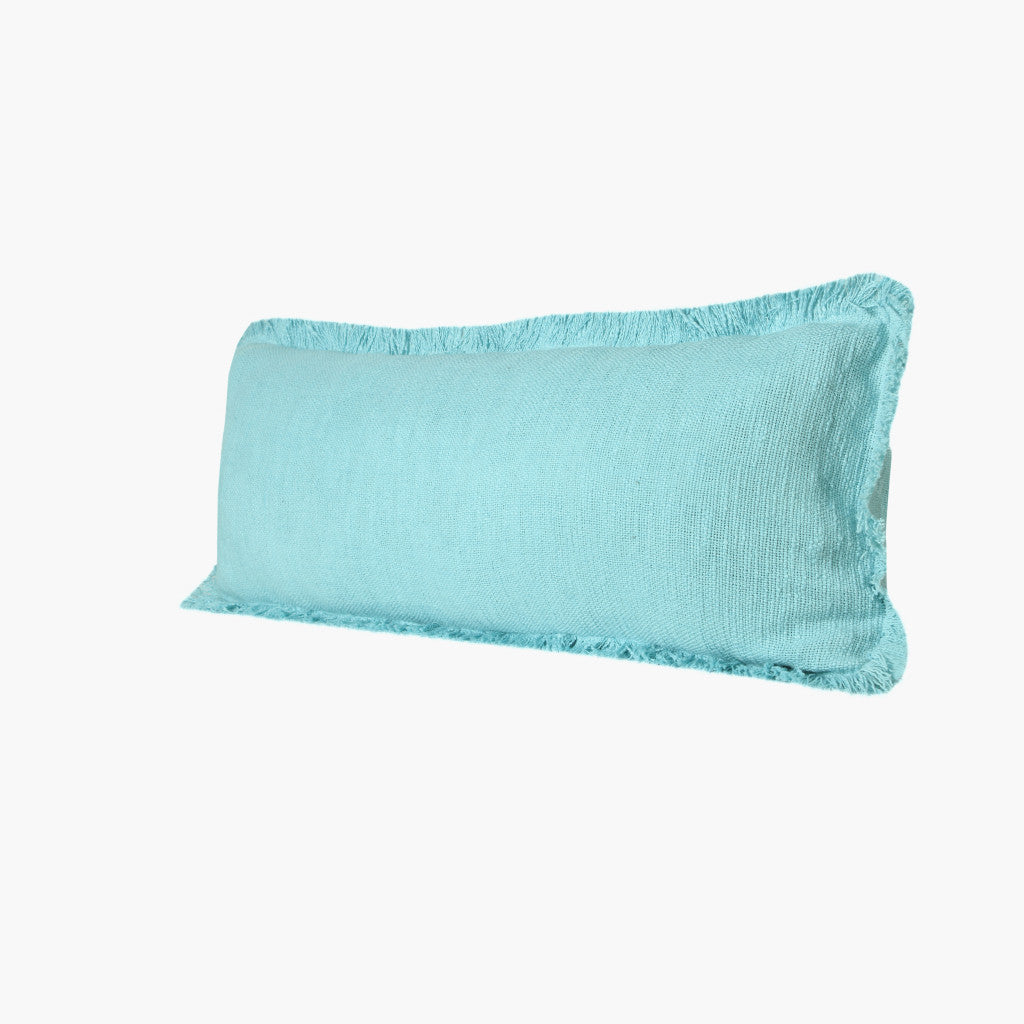 20" X 20" Micro Gray 100% Cotton Zippered Pillow