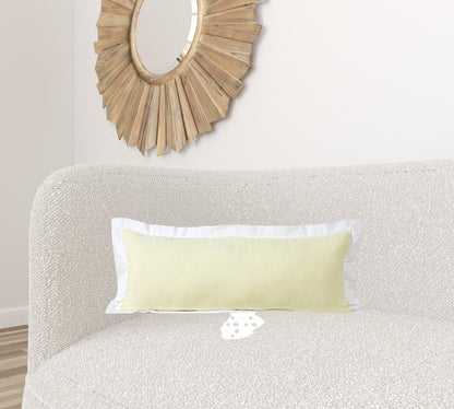 20" X 20" White And Black 100% Cotton Geometric Zippered Pillow