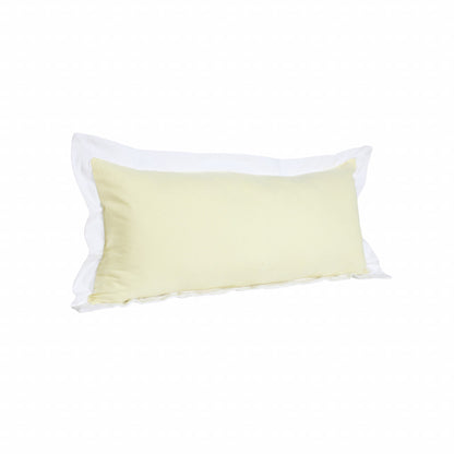 20" X 20" White And Black 100% Cotton Geometric Zippered Pillow