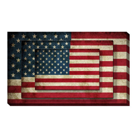 America Flag Unframed Print Wall Art
