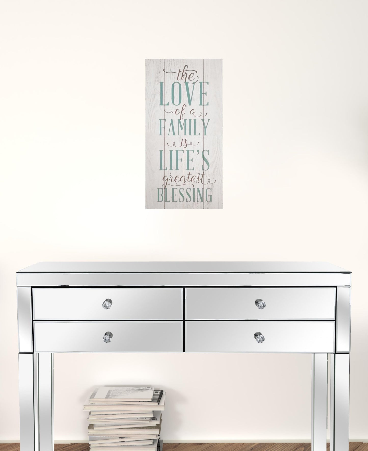 Rustic The Love Of Family Wall Art